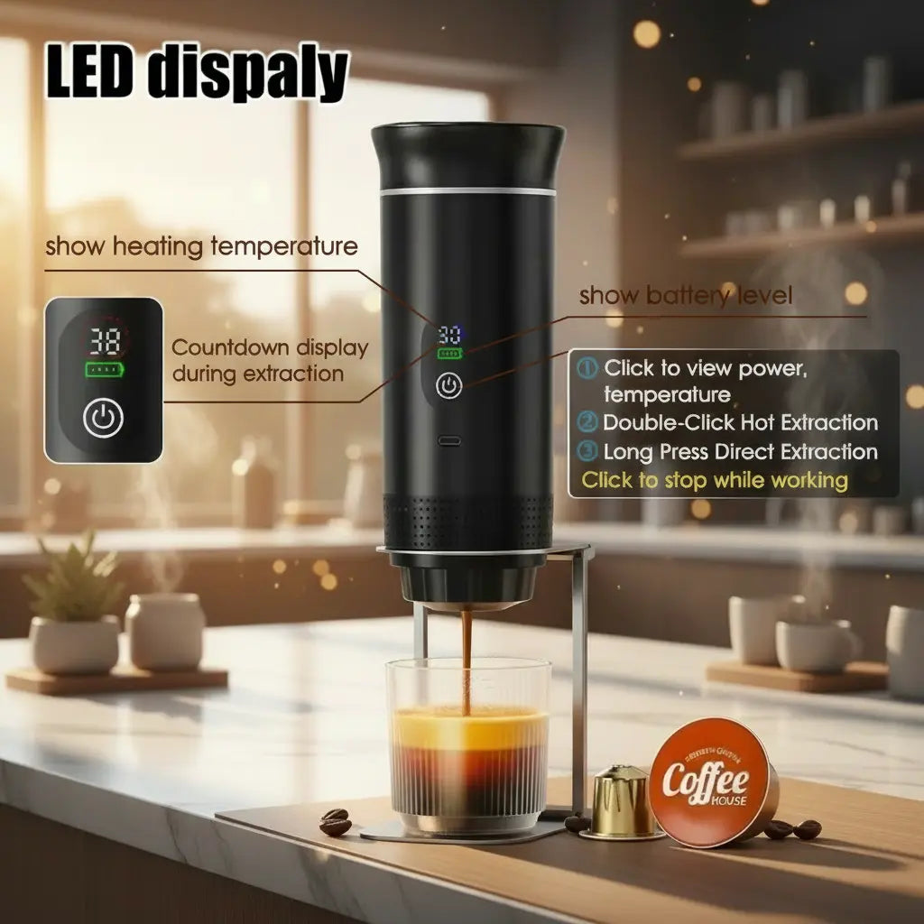 La NomadPresso™- Le café qui vous suit partout nomadpresso