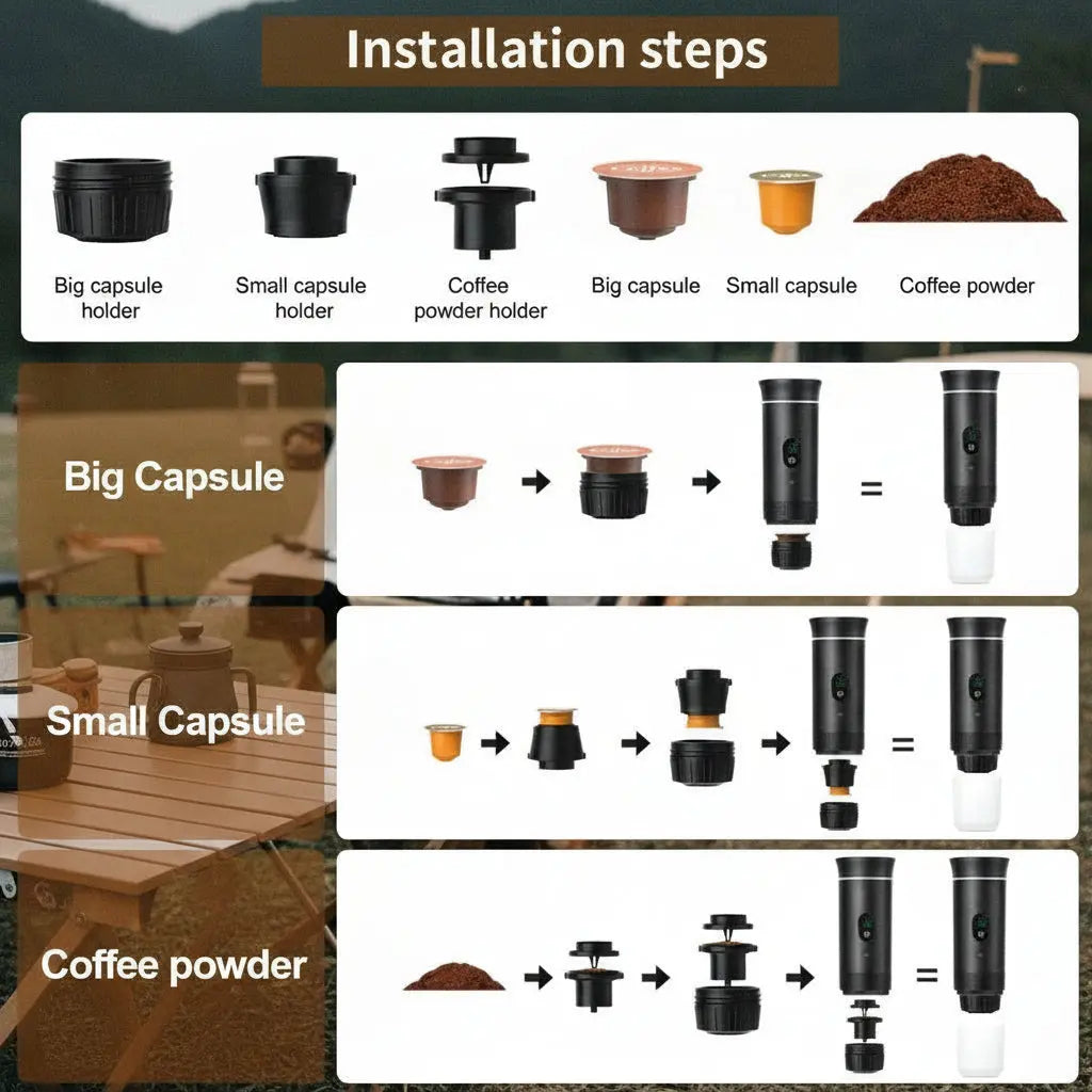 La NomadPresso™- Le café qui vous suit partout nomadpresso