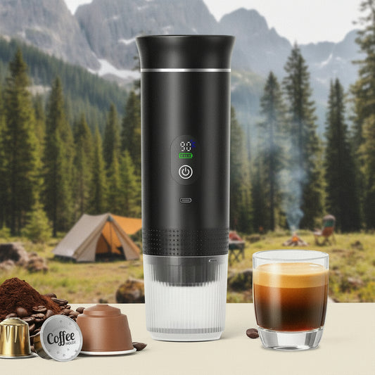 La NomadPresso™- Le café qui vous suit partout